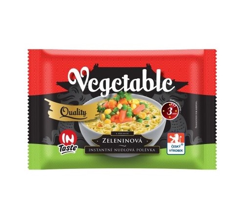 Supa instanta cu tăiței InTaste QUALITY Vegetable  flavoured 65g