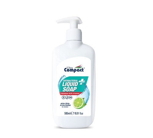 Жидкое мыло Ultra Compact  Antibacterial Lime 500 ml