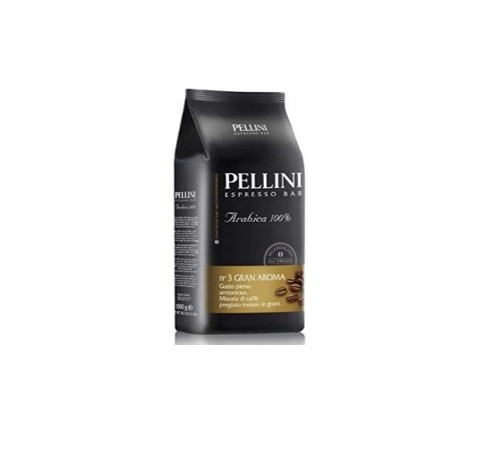Cafea Pellini Gran Aroma, 100% Arabica, 1 kg boabe
