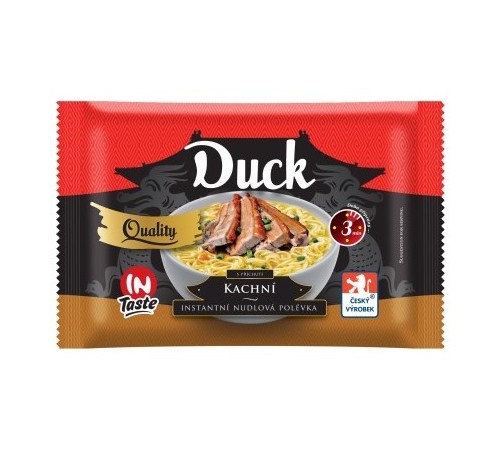 Суп быстрого приготовления с лапшой InTaste QUALITY Duck flavoured 65g